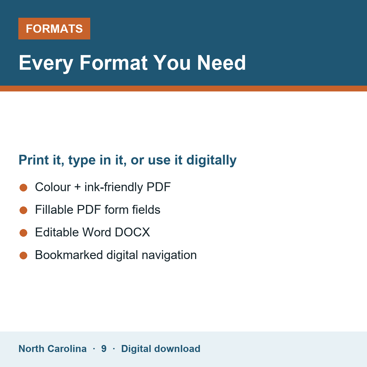 File formats included in the North Carolina Grade 9 World History – Alternate Sequence planner
