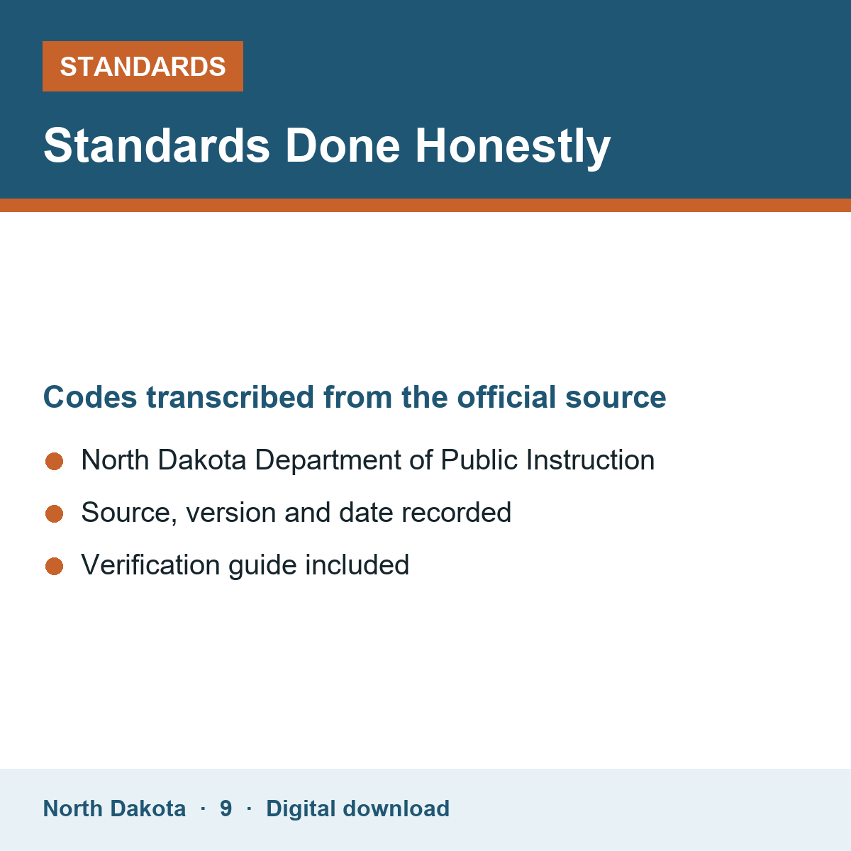Standards coverage of the North Dakota Grade 9 World History – Alternate Sequence planner